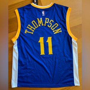 Adidas Golden State Warriors Thompson #11 Swingman Blue NBA Jersey Size L